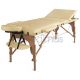 Masážny stôl prenosný drevený trojdielny Prosport3